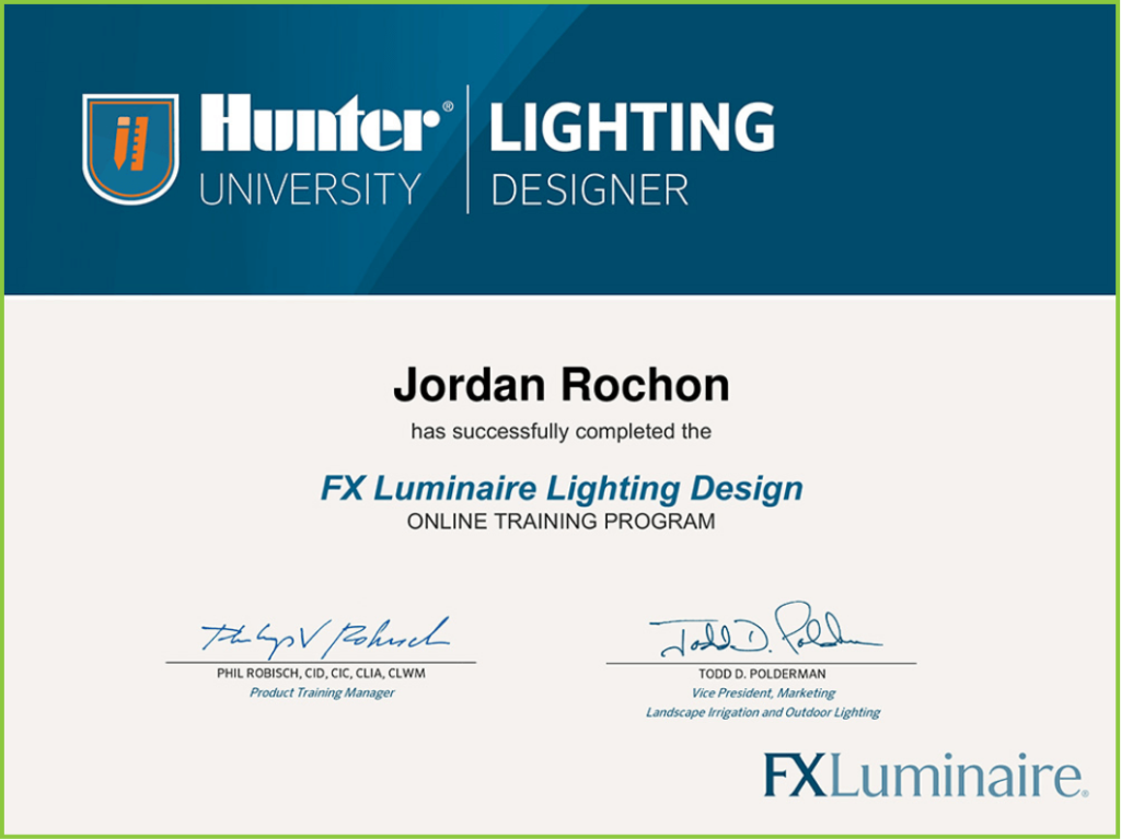 Hunter University FX Lighting Design